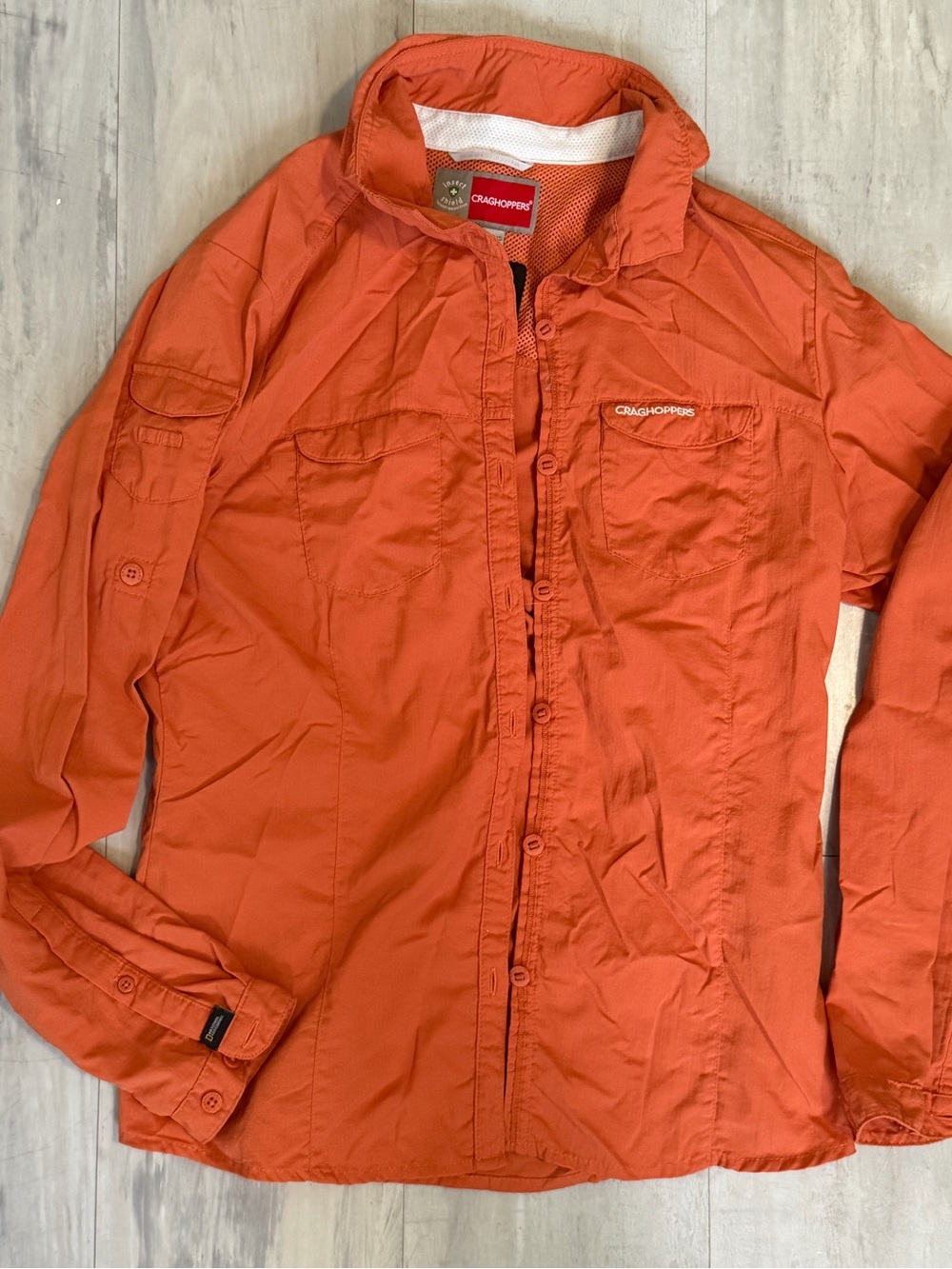 Craghoppers Women’s Orange Lightweight Outdoor Jacket